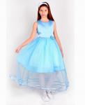 Голубое нарядное платье для девочки Арт. 82882