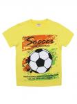 BK002F-62 футболка для мальчика, желтая