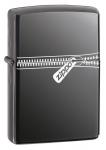 Зажигалка Zippo № 21088 с покрытием Black Ice ®, латунь/сталь, чёрная, глянцевая, 36x12x56 мм