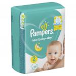 PAMPERS Подгузники New Baby-Dry Mini (4-8 кг) Упаковка 17