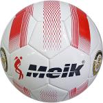 B31315-3 Мяч футбольный "Meik-078" 2-слоя, (белый), TPU+PVC 2.7, 410-420 гр., машинная сшивка