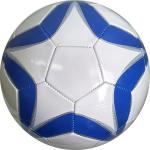 B31324-2 Мяч футбольный "Meik-MK2000" 2-слоя, (белый), TPU+PVC 2.7, 410-420 гр., машинная сшивка