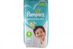 PAMPERS Подгузники Active Baby-Dry Extra Large (13-18 кг) Упаковка 52