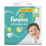 PAMPERS Подгузники Active Baby-Dry Extra Large (13-18 кг) Упаковка 56