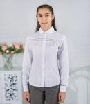 Блуза для девочки Модель 07/2-д (полуприталенный силует) / ср.шк