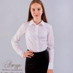 Блуза для девочки Модель 01-дз (полуприталенный силует)