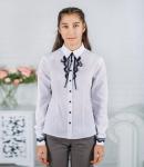 Блуза для девочки Модель 01/15-д (полуприталенный силует)