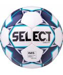 Мяч футбольный Delta IMS 815017, №5, белый/темно-синий/голубой