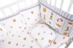 Бортики-подушки в кроватку для новорожденных Маяк