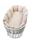 Бортики-подушки в кроватку для новорожденных  Версаль