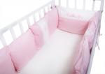 Бортики-подушки в кроватку для новорожденных Прованс