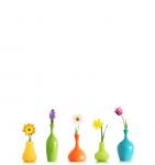 Рулонная штора ролло термоблэкаут Цветы в вазах                (d-201151-gr)