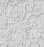 Рулонная штора ролло термоблэкаут Орнамент                (d-201167-gr)