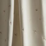 Комплект штор с вышивкой Прайм, кремовый, 145*280 см                             (bl-100738)