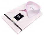 306TCLK Классическая розовая мужская рубашка с коротким рукавом Classic