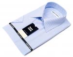 1098TSSFK Мужская рубашка c коротким рукавом приталенная Super Slim Fit