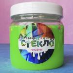 *Слайм Стекло серия Party Slime, зеленый неон, 400 гр