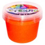 Слайм "СТЕКЛО" серия Party Slime, 100 гр, оранжевый неон