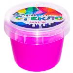 Слайм "СТЕКЛО" серия Party Slime, 100 гр, фиолетовый неон