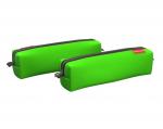 Пенал квадро mini ErichKrause® 210x50x50мм Neon® Green