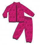 Комплект флисовый детский (куртка + брюки) berry