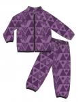 Комплект флисовый детский (куртка + брюки) purple