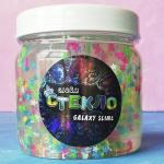 *Слайм Стекло серия Galaxy slime, прозрачный, 400 гр