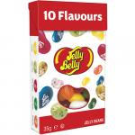 Драже жевательное "Jelly Belly" ассорти 10 вкусов 35 г картонная коробка