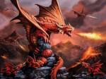 Пазл Super 3D Огненный дракон, 500 дет.