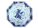 736-1-10 зонт женский полуавтомат, голубой