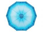 701-2 зонт женский полуавтомат, синий