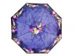 204-10 зонт женский полуавтомат, фиолетовый