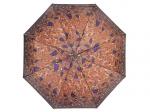 204-8 зонт женский полуавтомат, коричневый