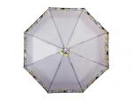 736-1-12 зонт женский полуавтомат, серый