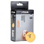 1110-2503-06 Мячи STIGA Cup ABS 6шт 40мм (оранжевый)