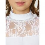 Блуза детская арт. 124-1, белая