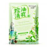 BIOAQUA, Тканевая Освежающая Маска с маслом чайного дерева Natural Extract, 30 г