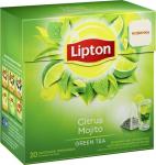 Lipton Citrus Mojito зеленый чай в пирамидках, 20 шт.