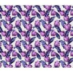 Пляжное полотенце Тропики, фиолетовый (ТТ 3014-2)
