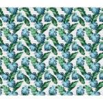 Пляжное полотенце Тропики, зеленый (ТТ 3014-1)