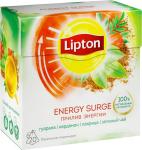 Lipton Energy Surge зеленый чай в пирамидках, 20 шт.
