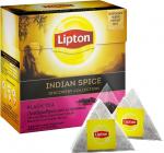 Lipton Indian Spice черный чай в пирамидках, 20 шт.