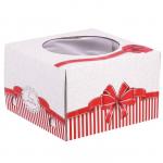 Коробка для торта «С Любовью!», 25х25х16 см