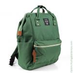 Женский текстильный рюкзак Anello АТ-В2261 Зеленый7