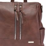 Сумка женская искусственная кожа ADEL-88/ММ (рюкзак),  1отд+еврокарман,  коричневый  220548