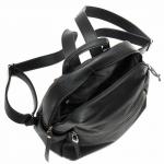 Сумка женская искусственная кожа GR-1660  (рюкзак),  1отд,  2внут+4внеш карм,  черный 216518