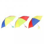 Зонт-трость детский, полиэстер, 43см, 8 спиц, 3 цвета, 10598-2