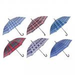 Зонт-трость универсальный, сплав, полиэстер, 55см, 8 спиц, 4цв, 10598-4