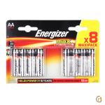 Батарейка AA Energizer LR6 Max BL8 (блистер 8 шт), арт.011121