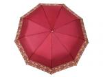 861-5 зонт женский полуавтомат, бордовый